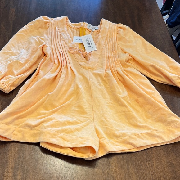 Veveret Pants - Peach Jumpsuit Romper